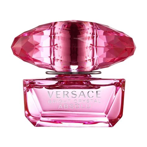 Versace pink crystal bottle